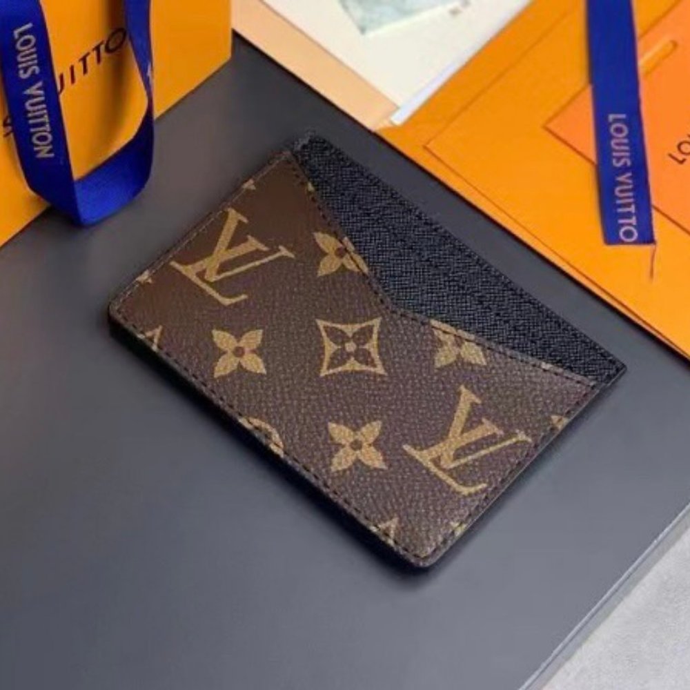 Louis Vuitton Neo Card Holder in Monogram Macassar (M60166)